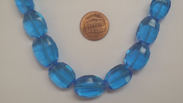 Swiss Blue Oval Step Cut Hydro Quartz