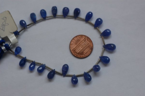 Tanzanite Drops Faceted