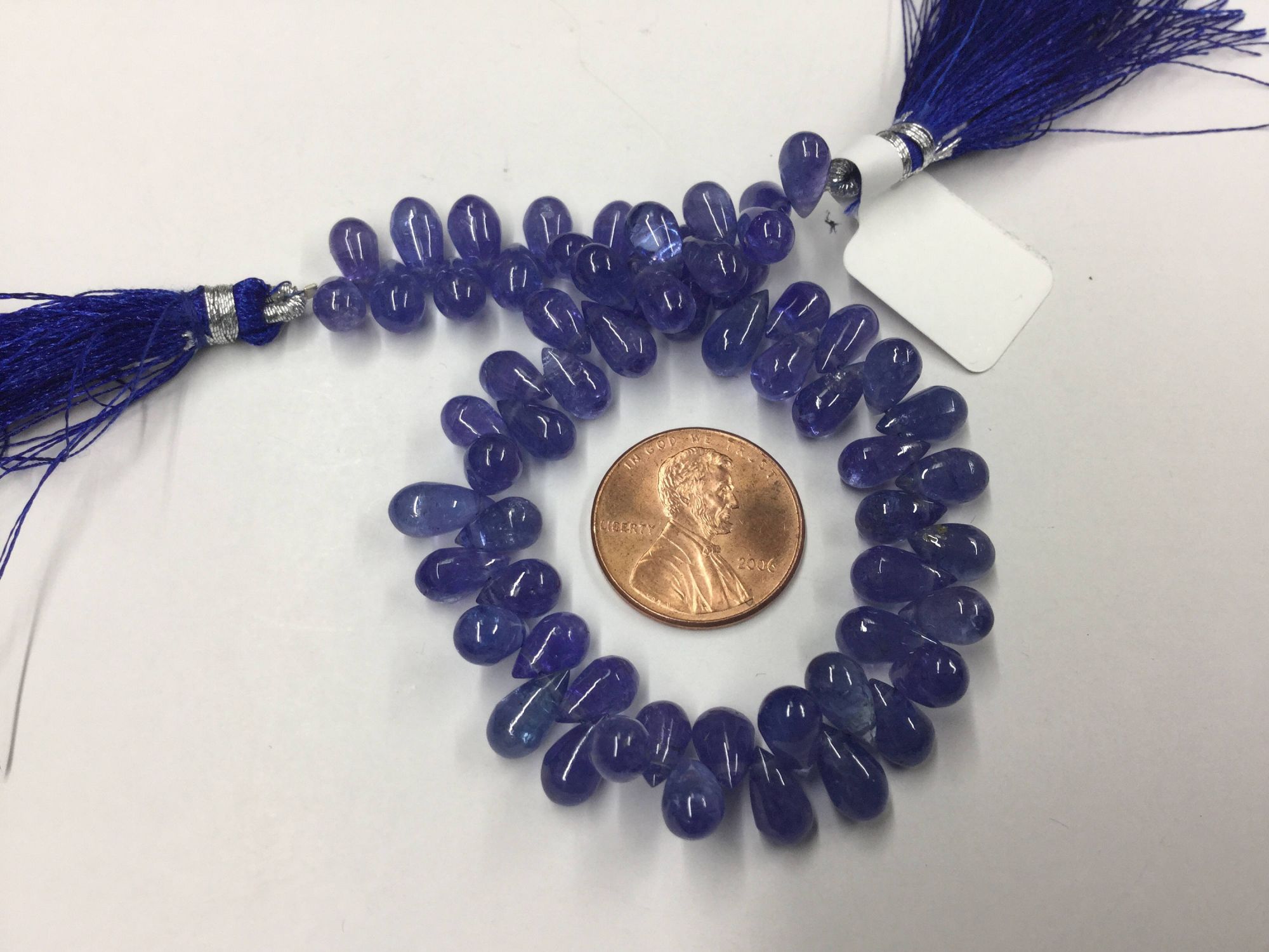 Tanzanite Drops Smooth