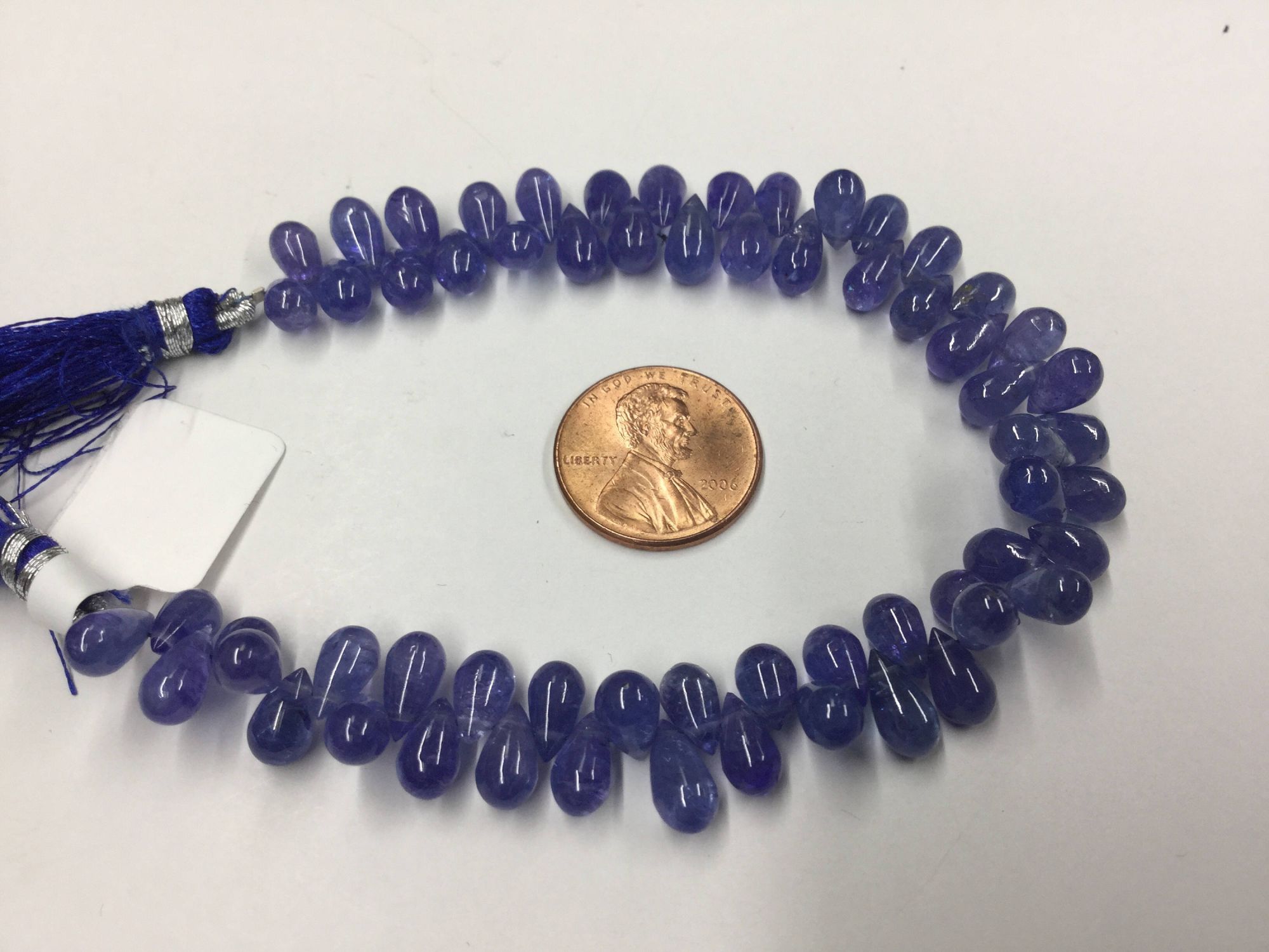 Tanzanite Drops Smooth