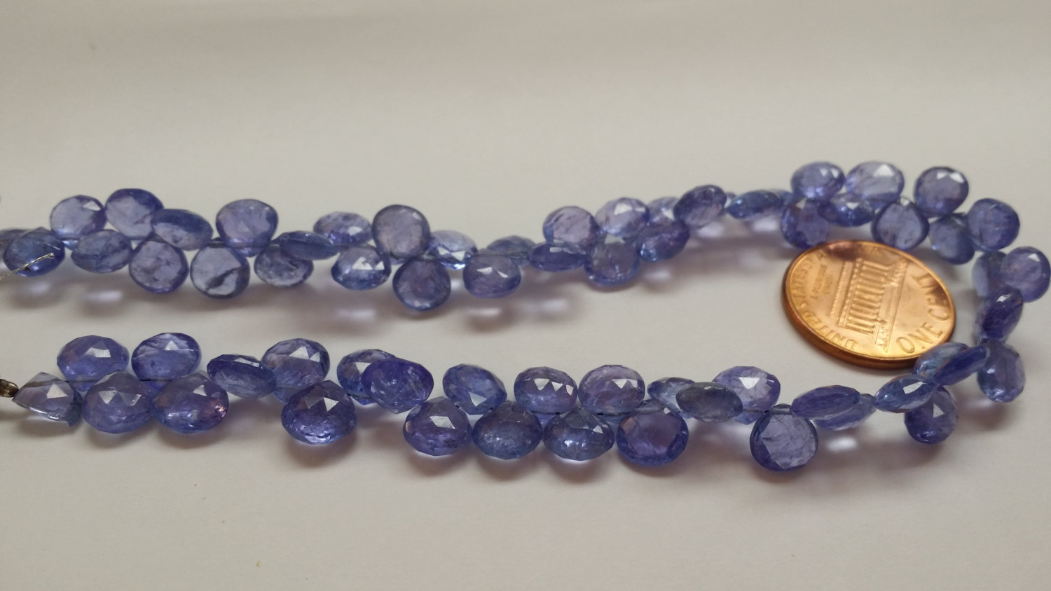 Tanzanite Hearts Faceted (NATURAL)