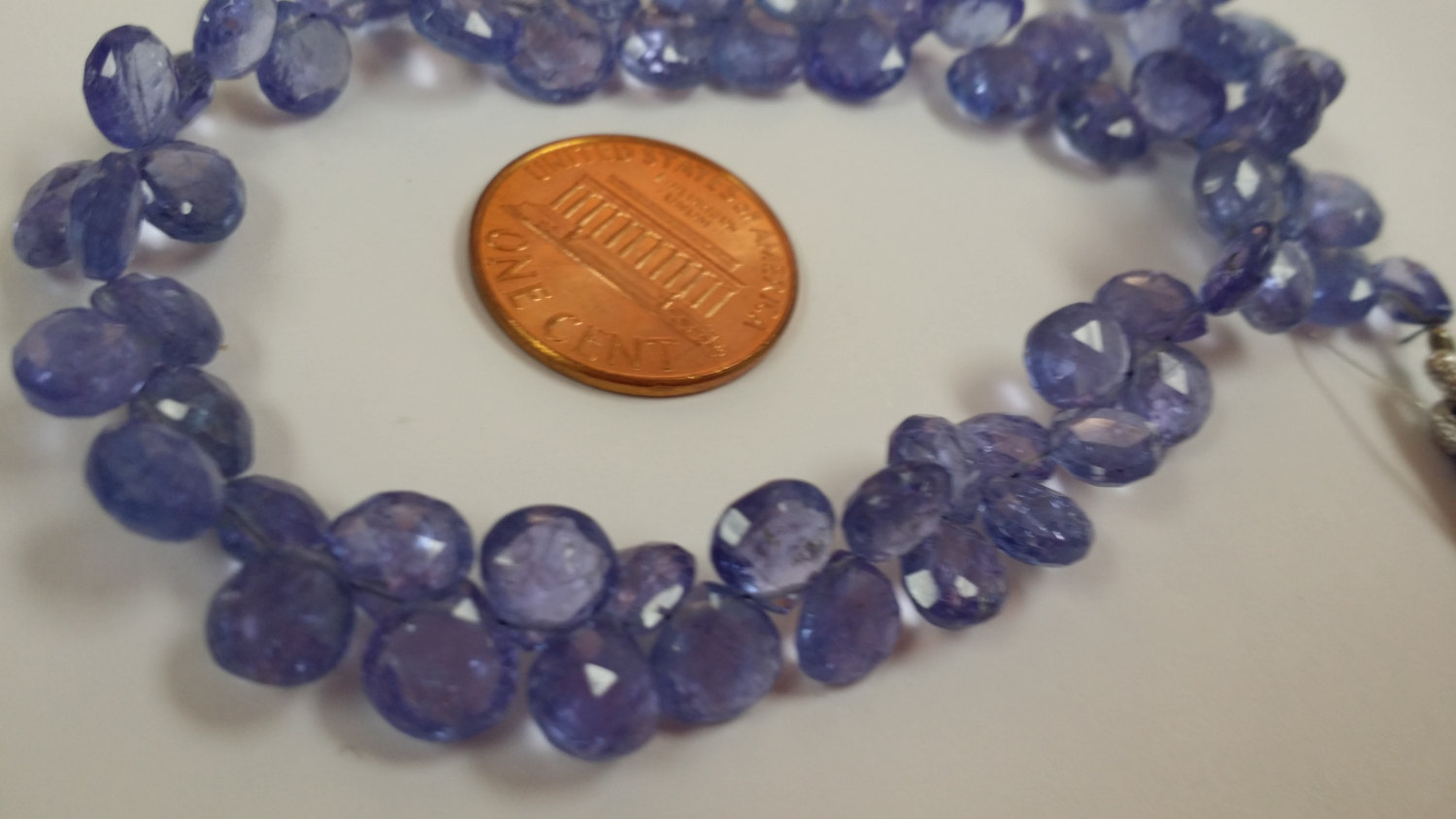Tanzanite Hearts Faceted (NATURAL)