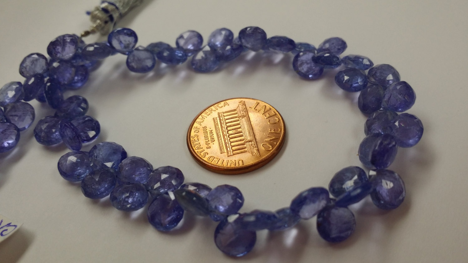 Tanzanite Hearts Faceted (NATURAL)