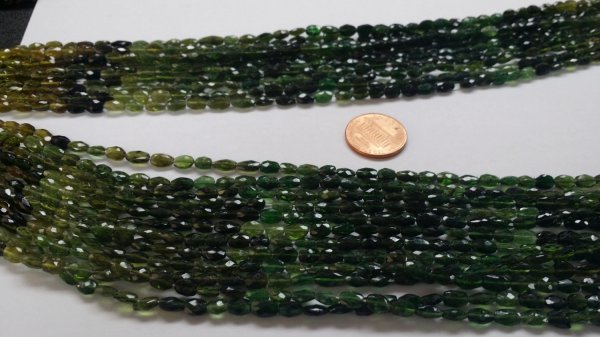 Tourmaline Ovals Faceted