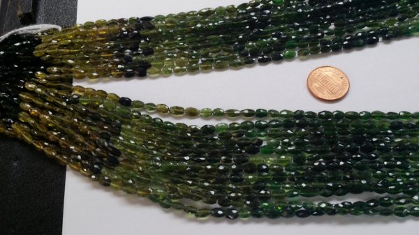 Tourmaline Ovals Faceted