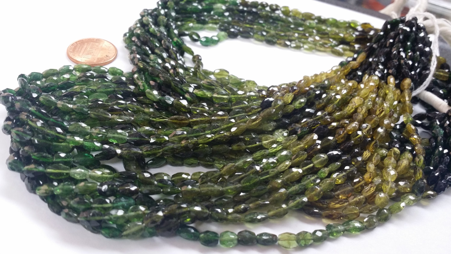 Tourmaline Ovals Faceted