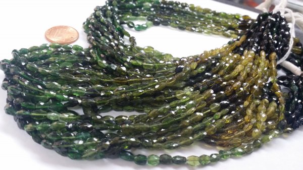 Tourmaline Ovals Faceted