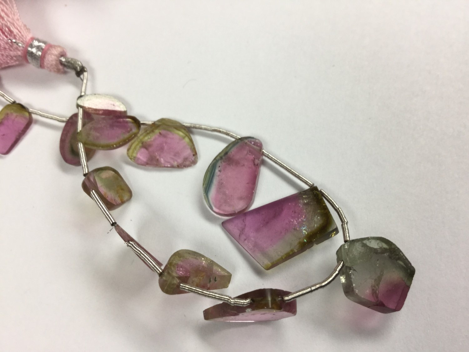 Tourmaline Slices Faceted