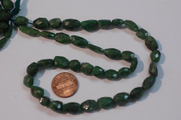 Tsavorite Nuggets Cut Faceted