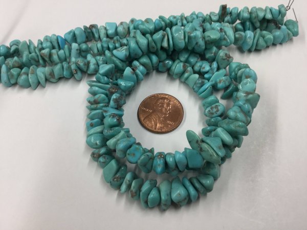 Turquoise Funky Cut Smooth