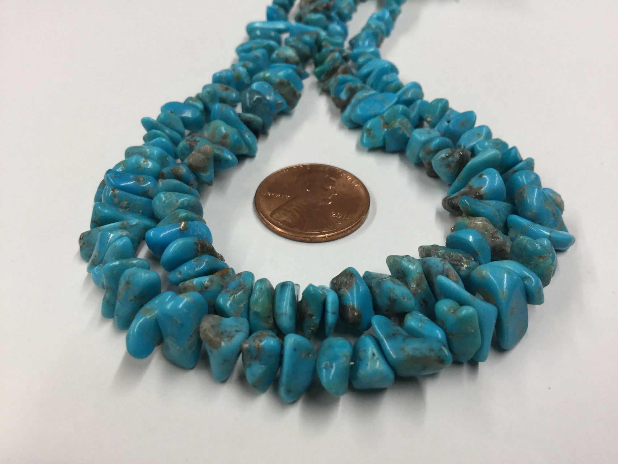 Turquoise Funky Cut Smooth