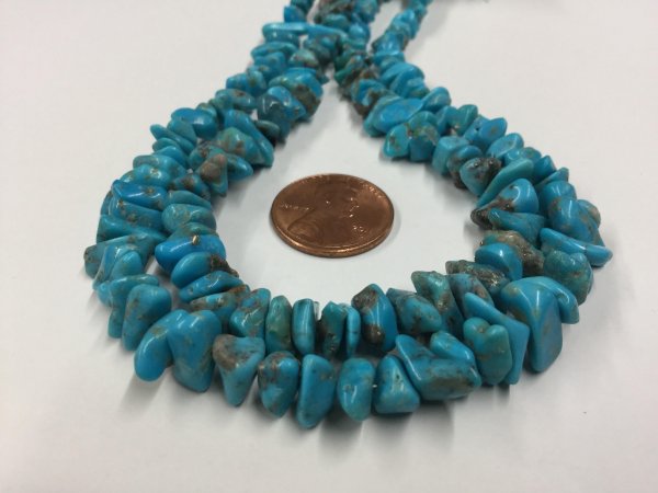 Turquoise Funky Cut Smooth