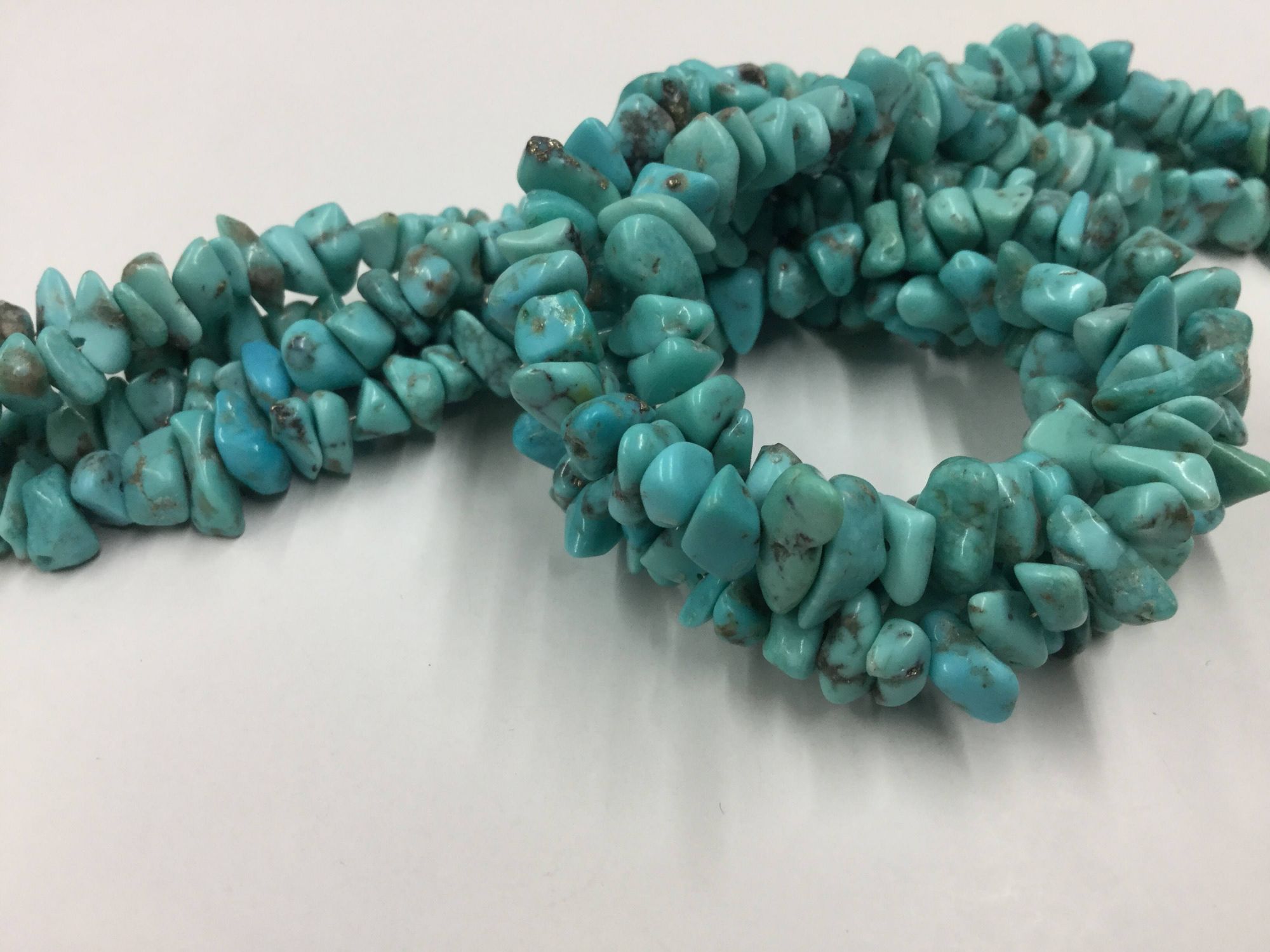 Turquoise Funky Cut Smooth