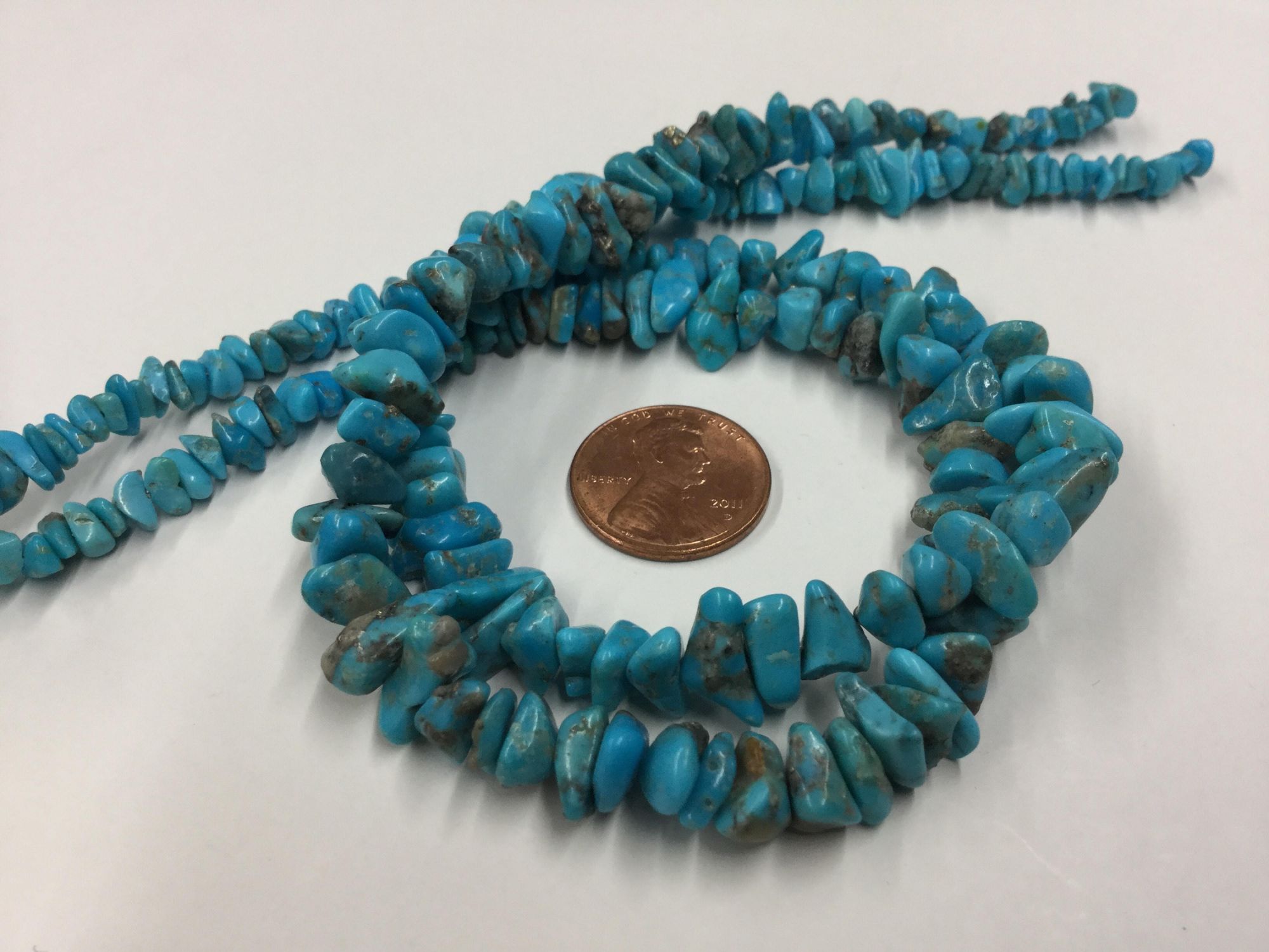 Turquoise Funky Cut Smooth