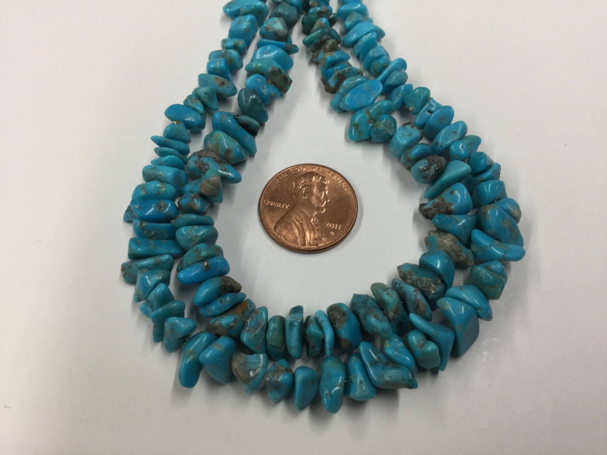 Turquoise Funky Cut Smooth