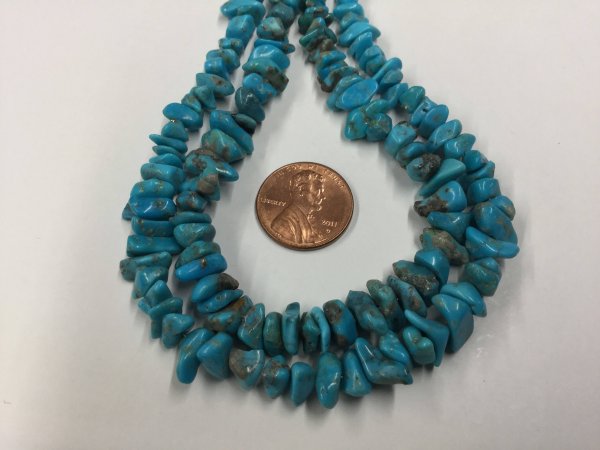 Turquoise Funky Cut Smooth