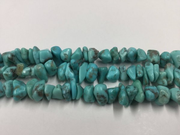 Turquoise Funky Cut Smooth