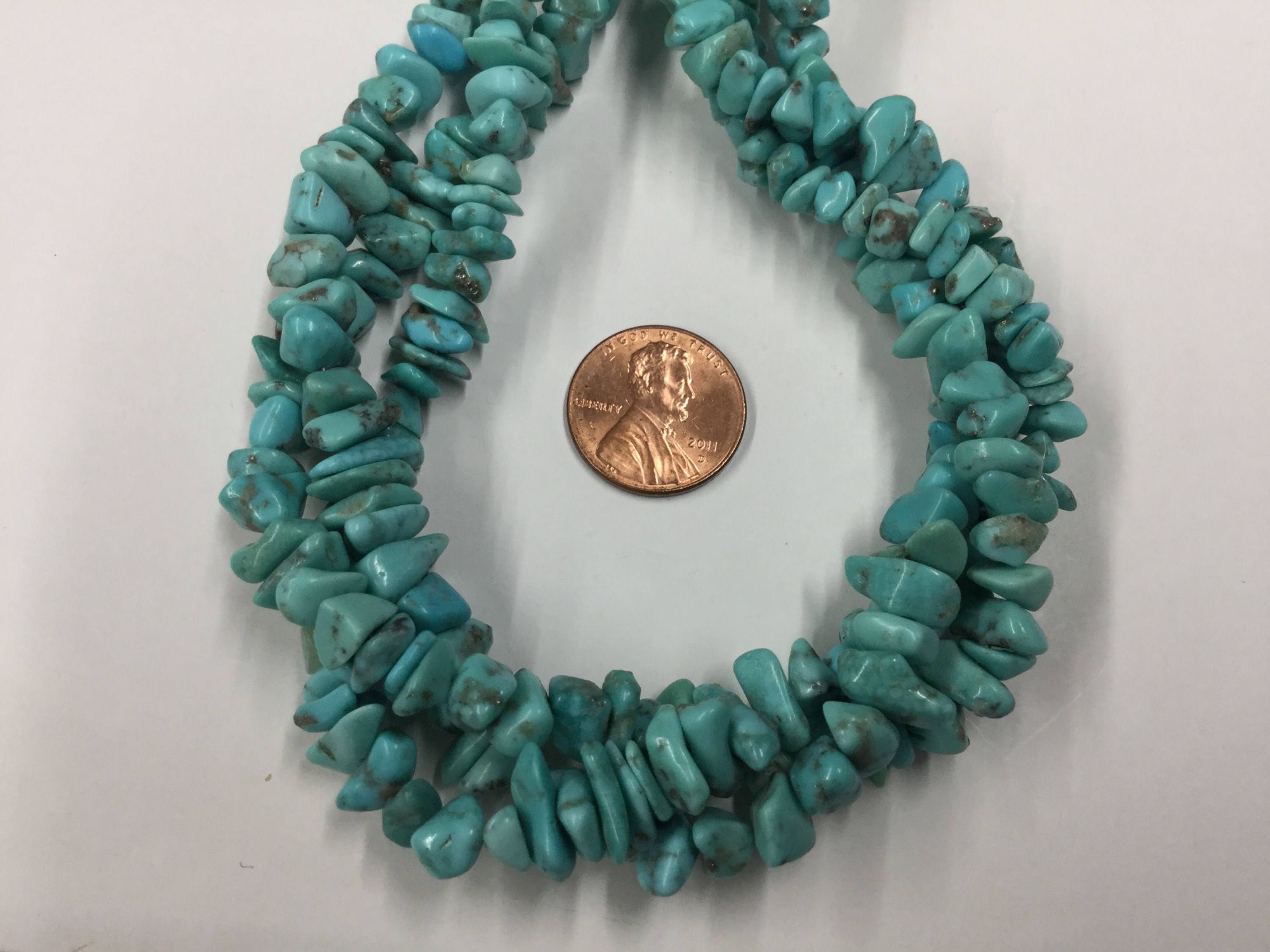 Turquoise Funky Cut Smooth