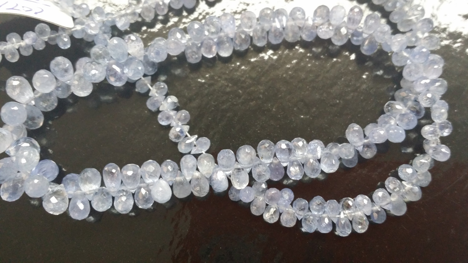 Very Light Blue Madagascar Sapphire Drops