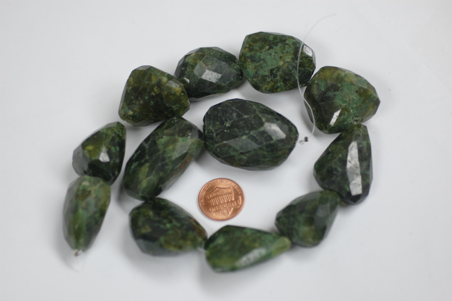 Vesuvianite Nugget Faceted