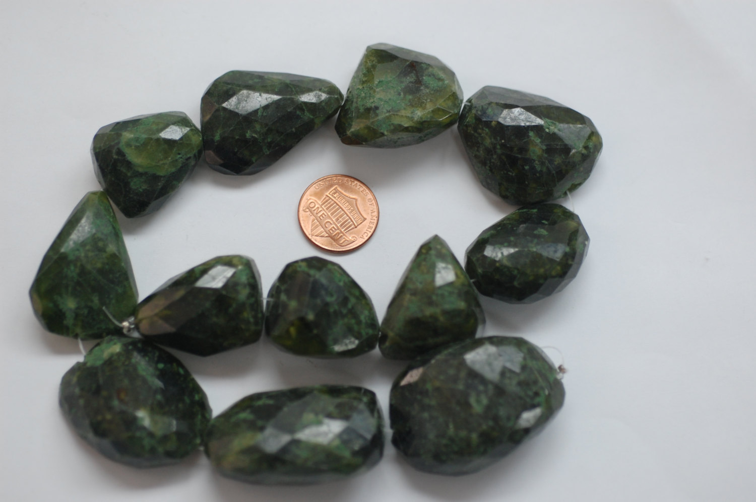 Vesuvianite Nugget Faceted