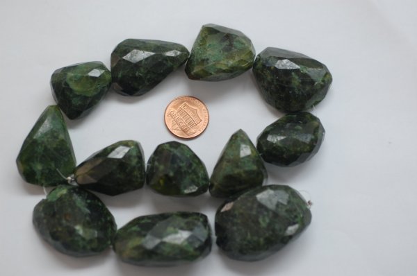 Vesuvianite Nugget Faceted