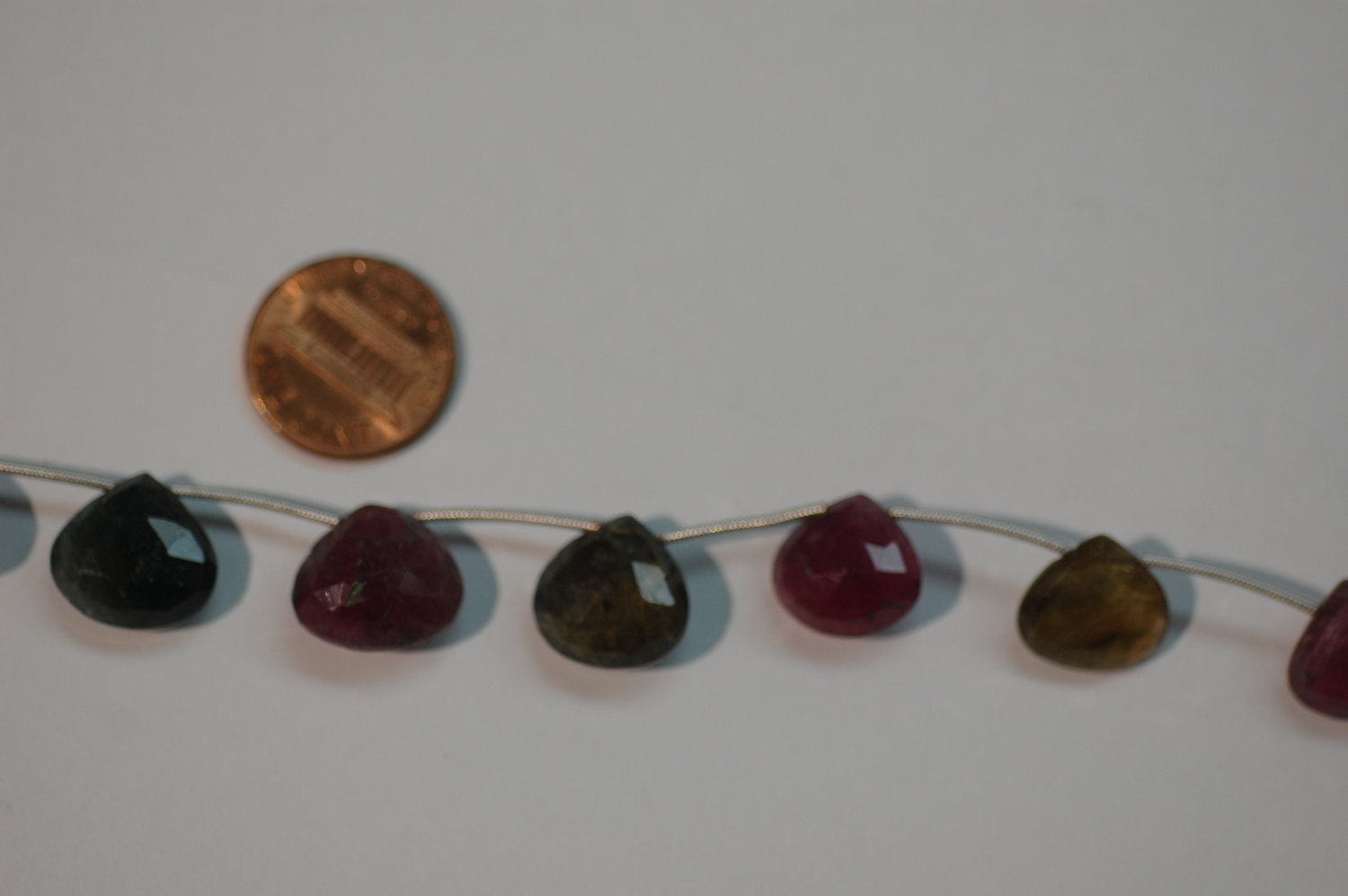 Watermelon Tourmaline Heart Faceted