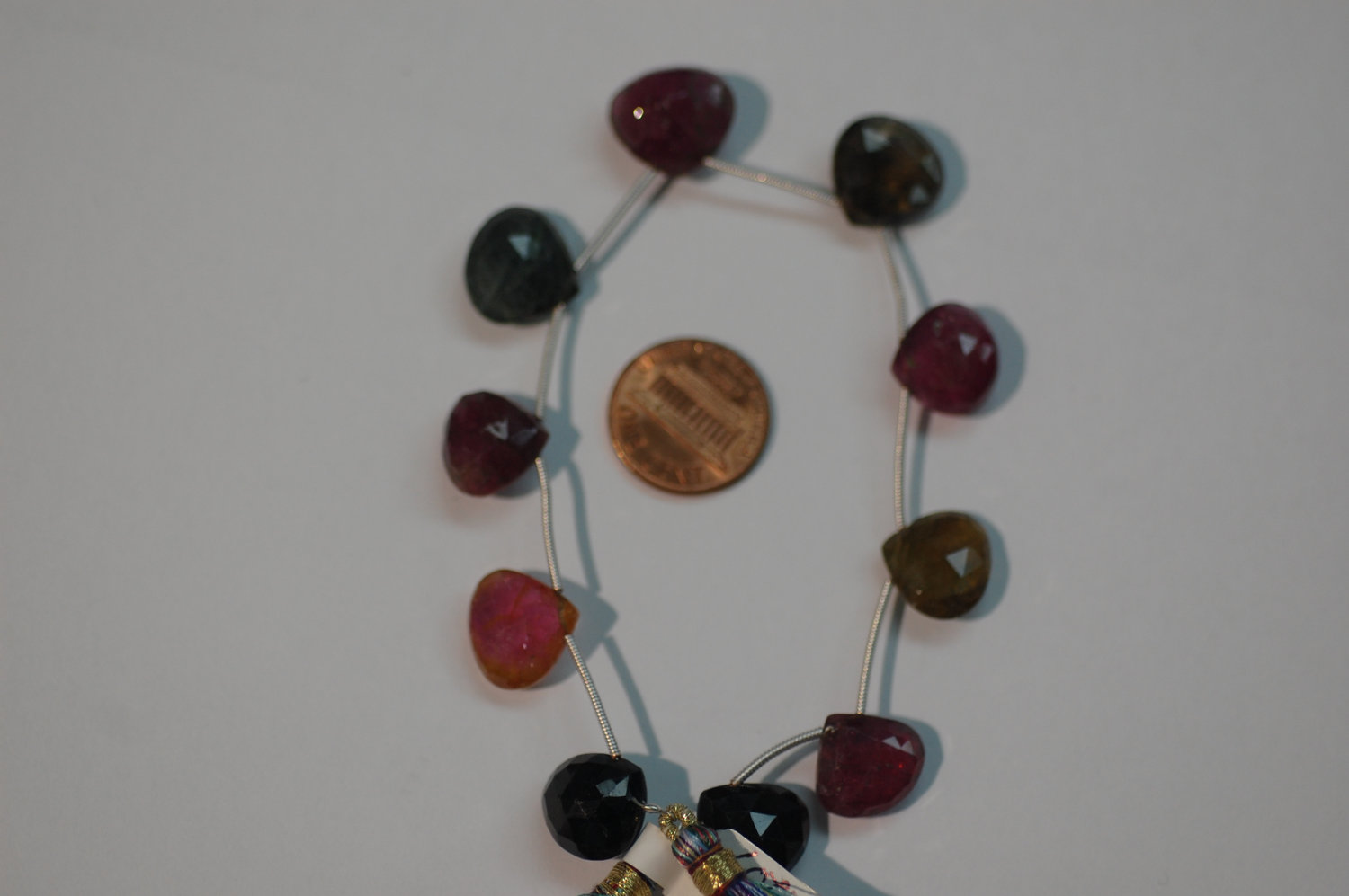 Watermelon Tourmaline Heart Faceted