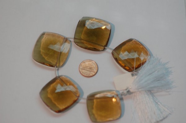 Whisky Hydro Quartz Cushion Faceted