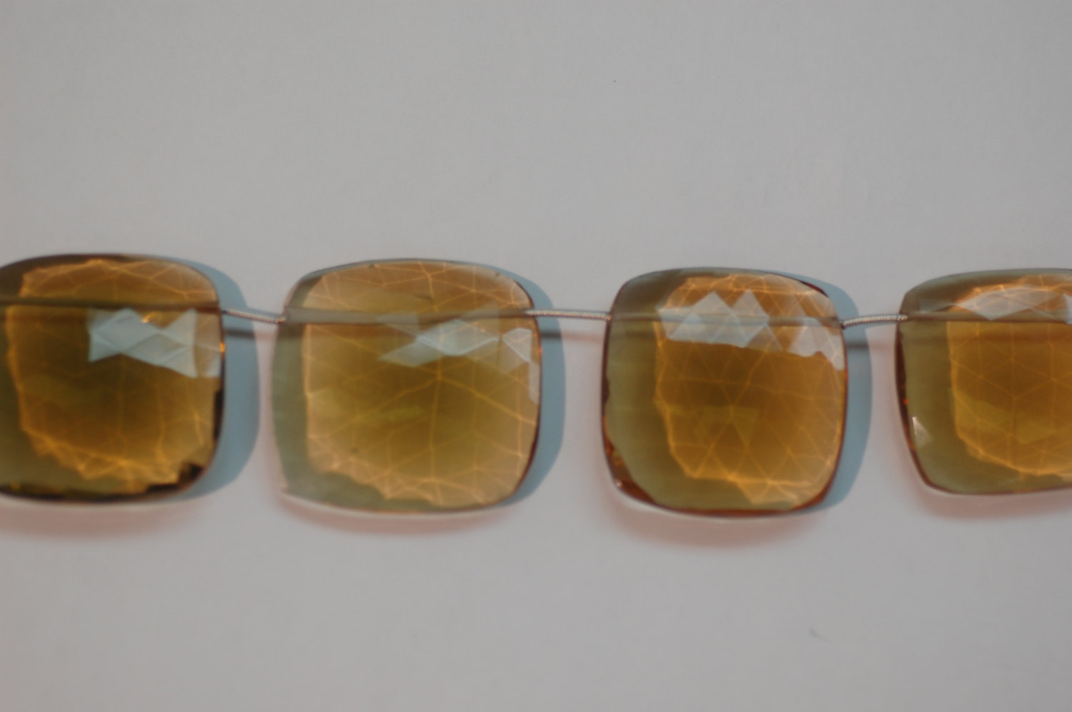 Whisky Hydro Quartz Cushion Faceted