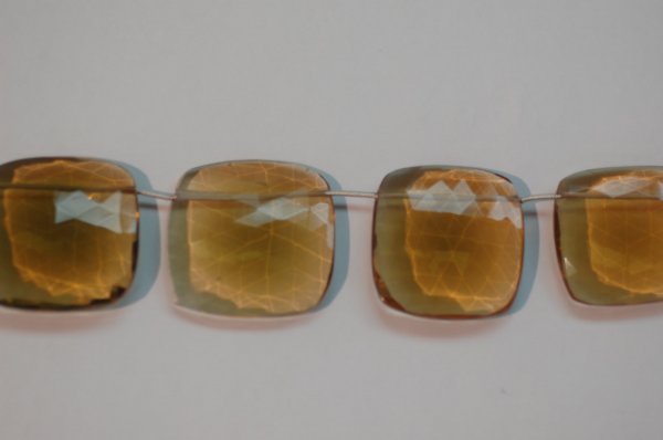 Whisky Hydro Quartz Cushion Faceted