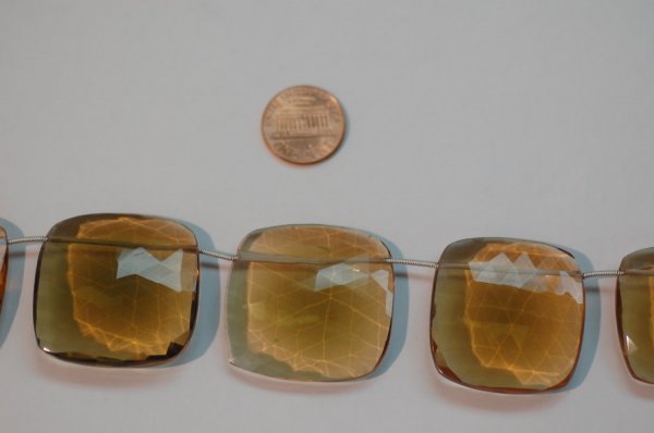 Whisky Hydro Quartz Cushion Faceted