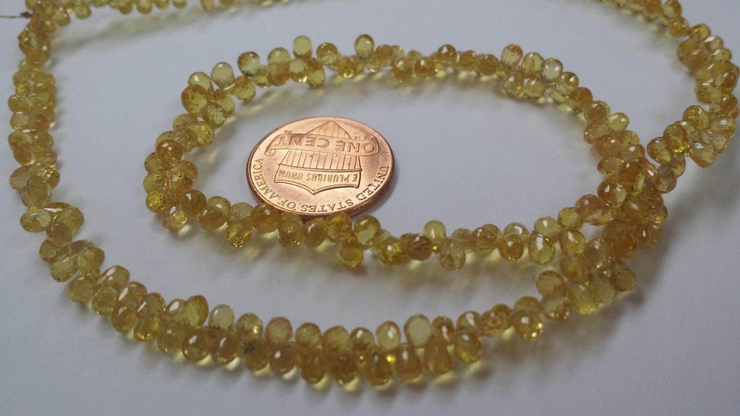 Yellow Madagascar Sapphire Drops