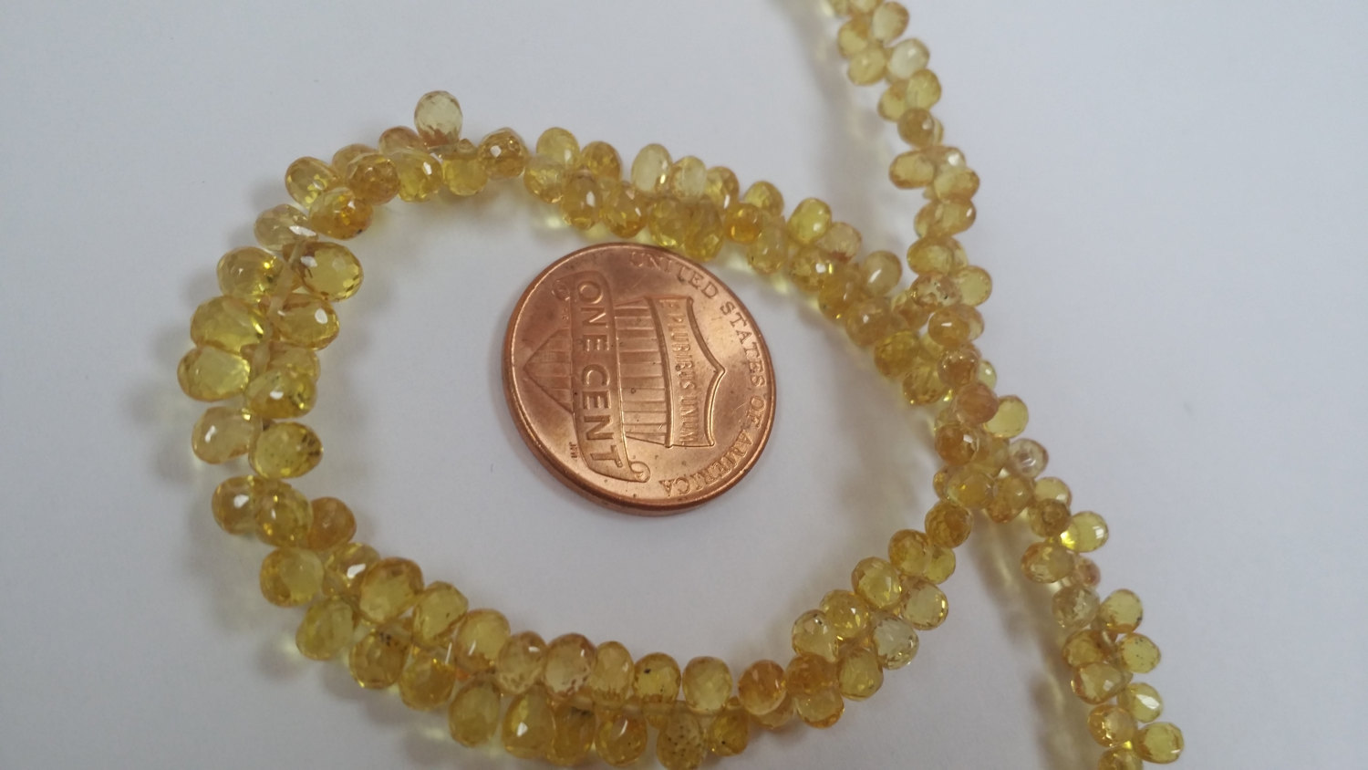 Yellow Madagascar Sapphire Drops