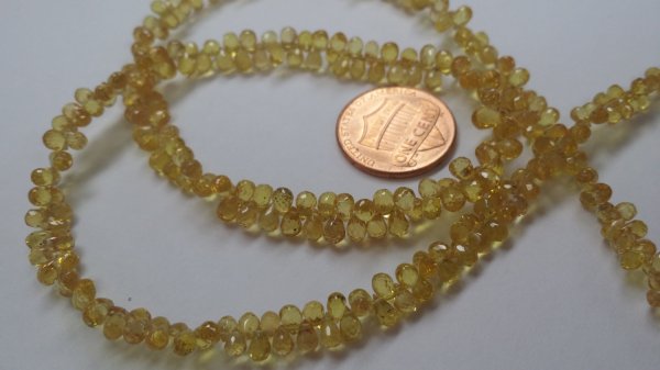Yellow Madagascar Sapphire Drops
