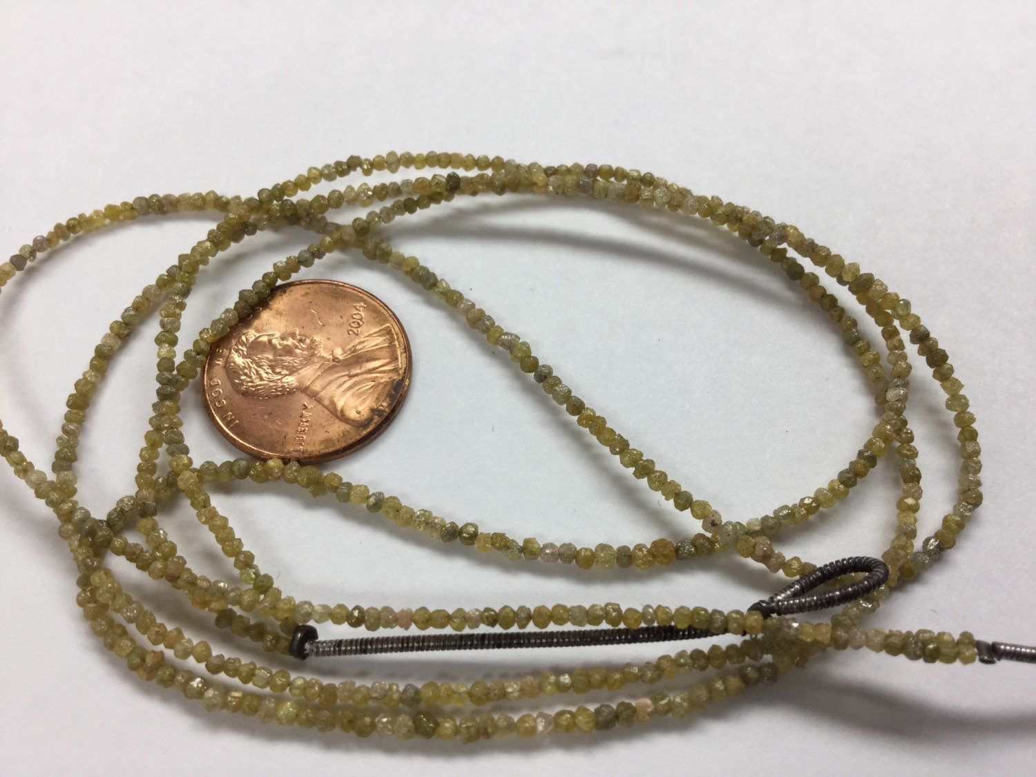Yellow Rough Cut Diamonds Faceted