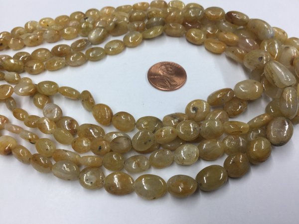 Yellow Sapphire Ovals Smooth