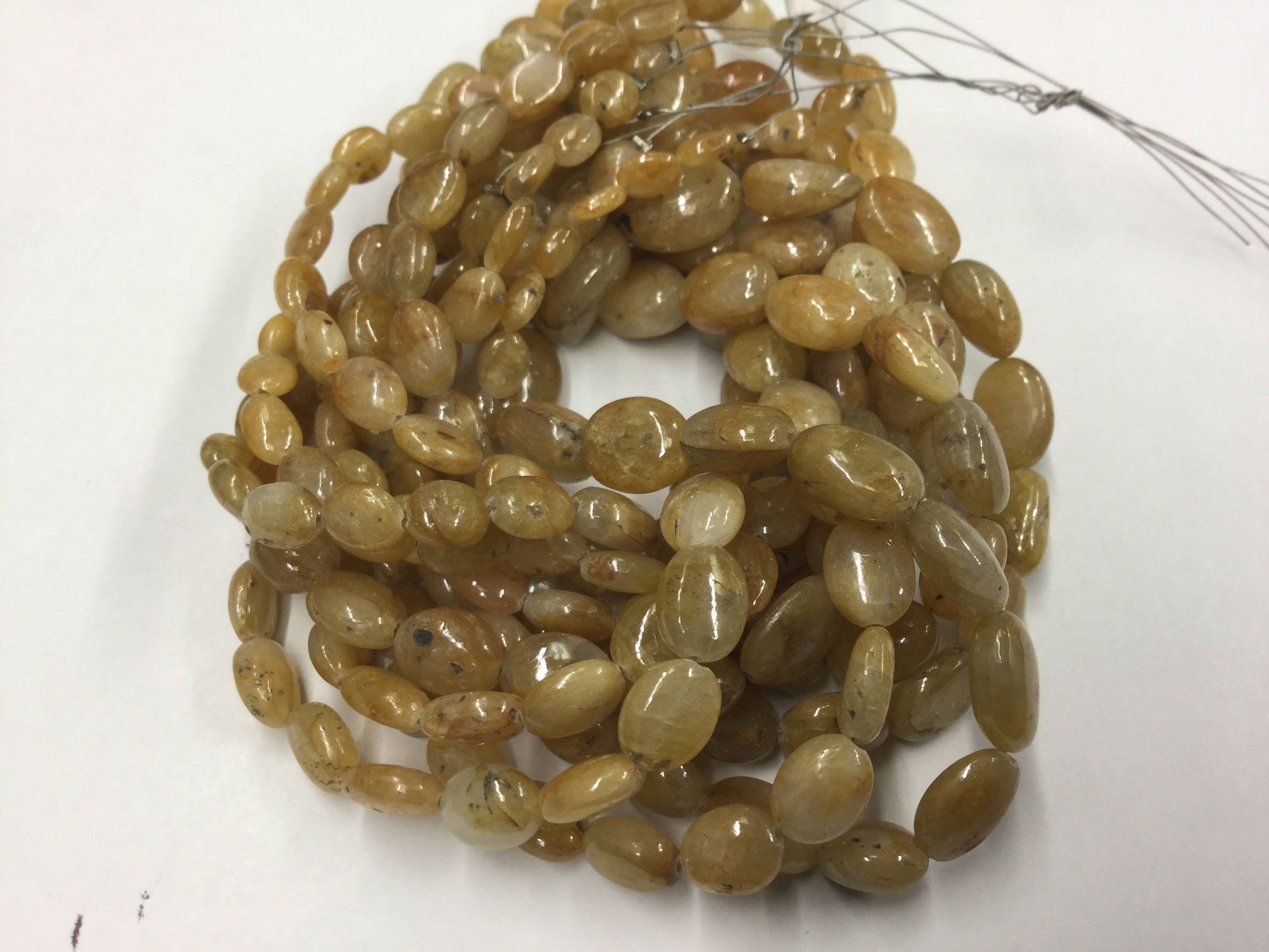 Yellow Sapphire Ovals Smooth