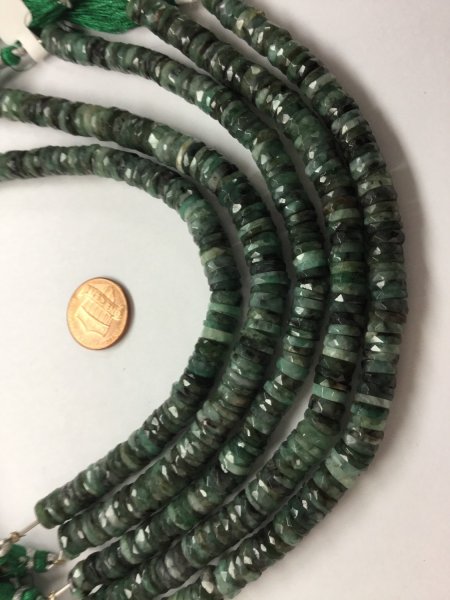 Zambian Emerald Tires Faceted